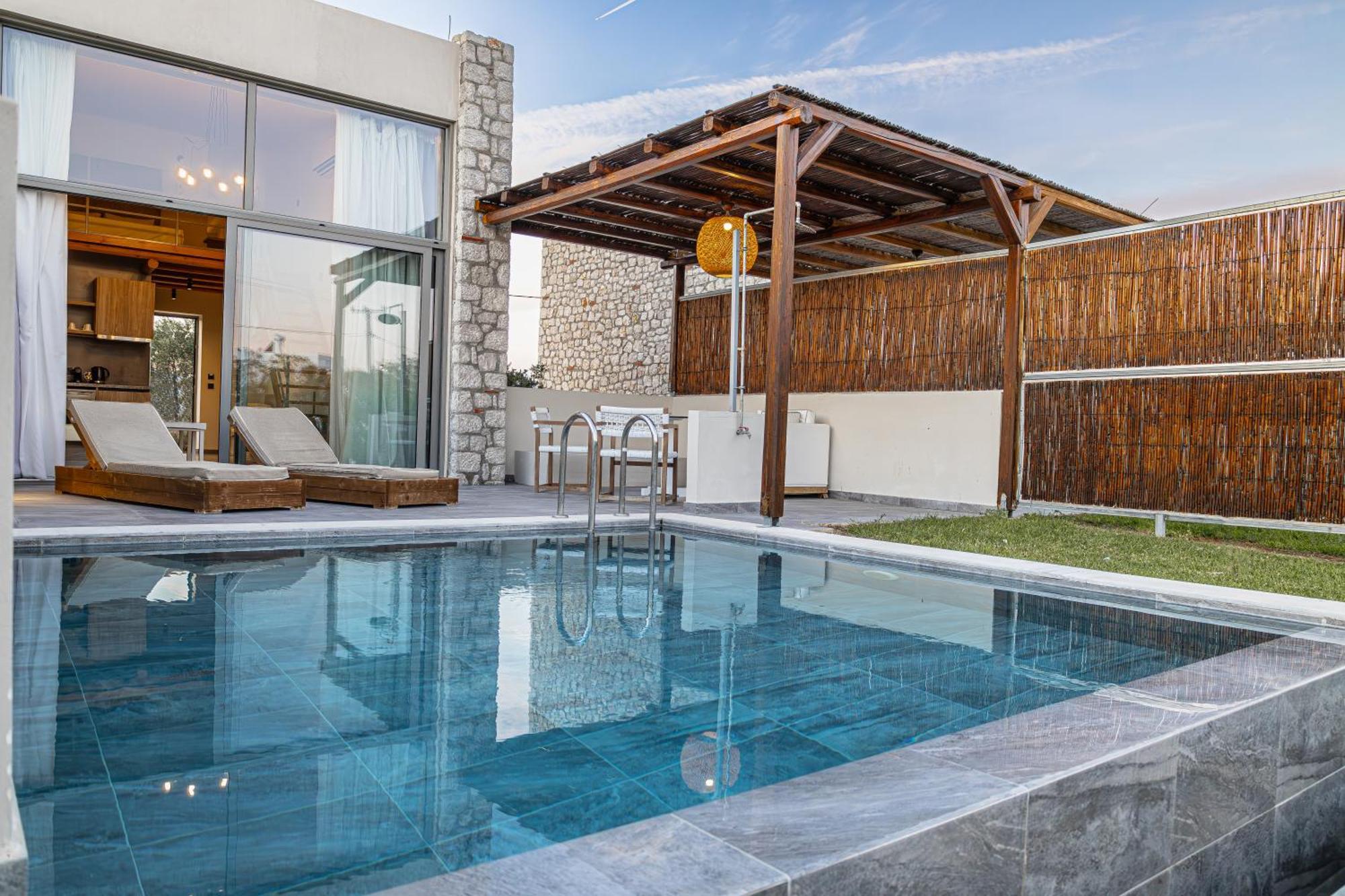 Haraki Luxury Villas Charaki Exterior foto