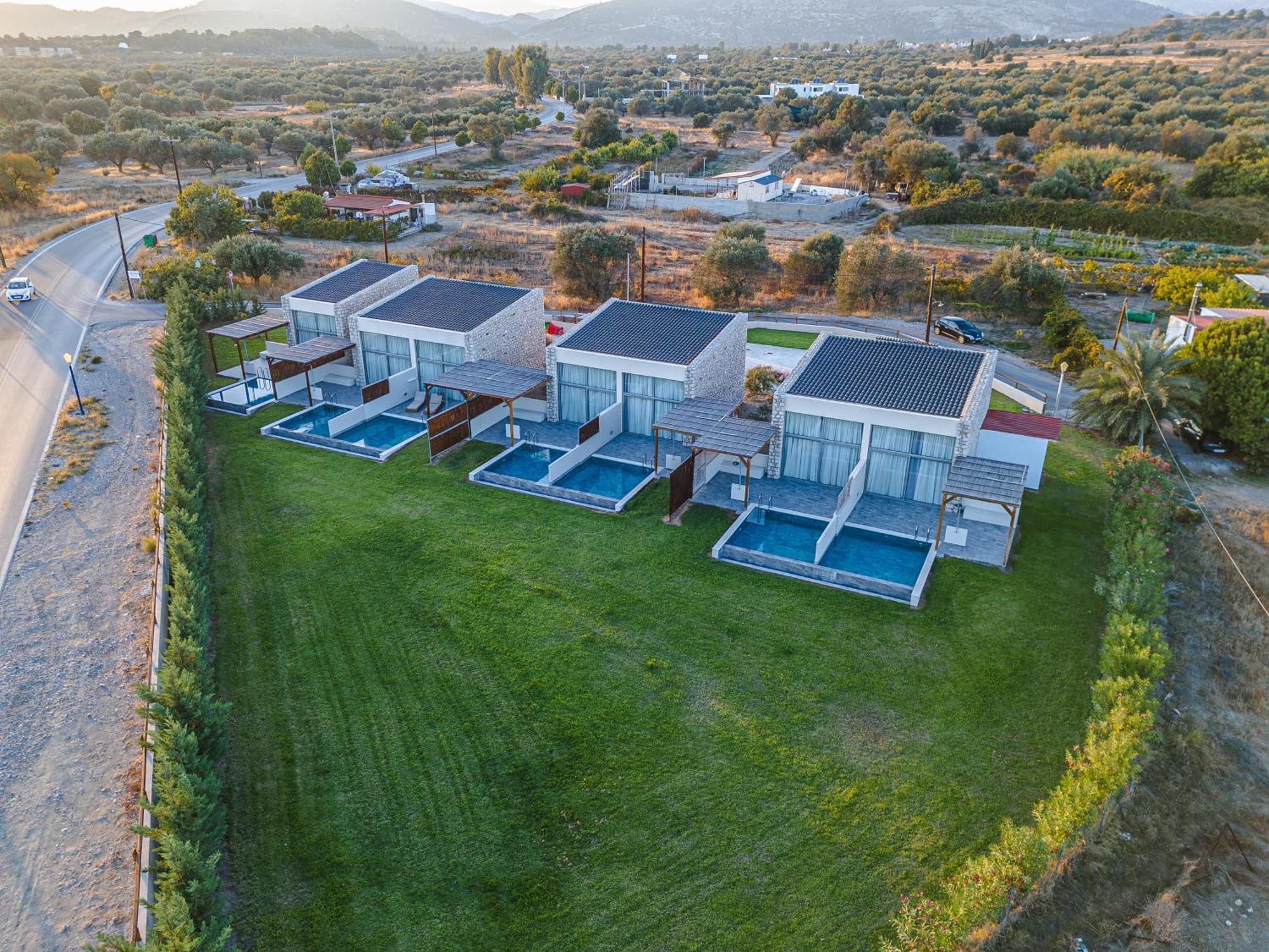 Haraki Luxury Villas Charaki Exterior foto